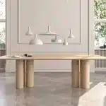 Τραπεζαρία Tribeca Wood Rectangle